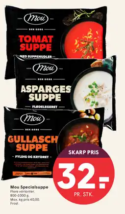 SPAR Mou Specialsuppe tilbud
