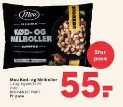 SPAR Mou Kød- og Melboller tilbud