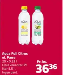 Fleggaard Aqua Full Citrus el. Pære tilbud