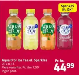 Fleggaard Aqua D'or Ice Tea el. Sparkles tilbud