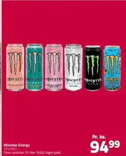 Fleggaard Monster Energy tilbud