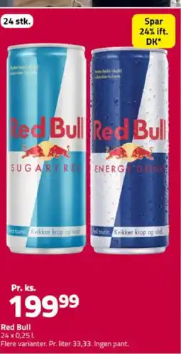 Fleggaard Red Bull tilbud