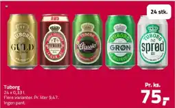 Fleggaard Tuborg tilbud