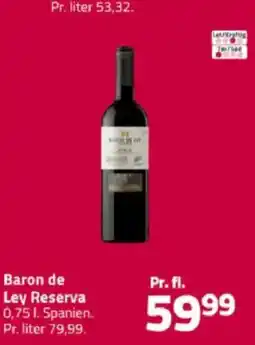 Fleggaard Baron de Ley Reserva tilbud