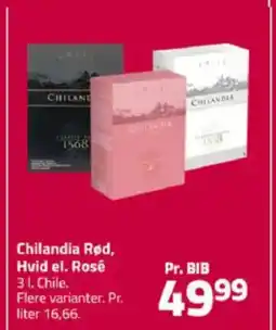 Fleggaard Chilandia Rød, Hvid el. Rosé tilbud