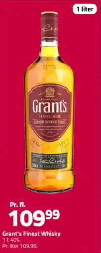 Fleggaard Grant's Finest Whisky tilbud