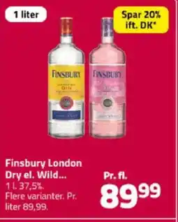 Fleggaard Finsbury London Dry el. Wild tilbud