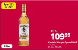 Fleggaard Captain Morgan Spiced Gold tilbud