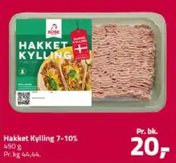 Fleggaard Hakket Kylling 7-10% tilbud