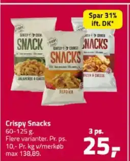 Fleggaard Crispy Snacks tilbud