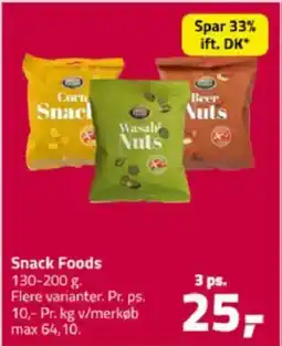 Fleggaard Snack Foods tilbud