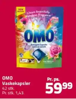 Fleggaard OMO Vaskekapsler 42 stk. tilbud