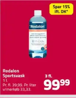 Fleggaard Rodalon Sportsvask tilbud
