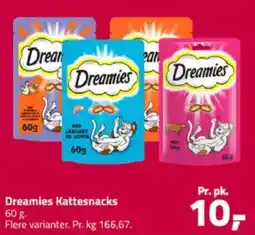 Fleggaard Dreamies Kattesnacks tilbud