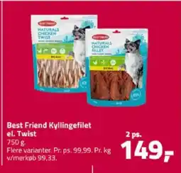 Fleggaard Best Friend Kyllingefilet el. Twist tilbud