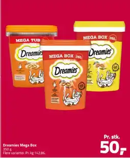 Fleggaard Dreamies Mega Box tilbud