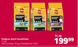 Fleggaard Pedigree Adult Hundefoder tilbud