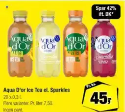 Calle Aqua D'or Ice Tea el. Sparkles tilbud