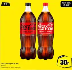 Calle Coca Cola Original el. Zero tilbud