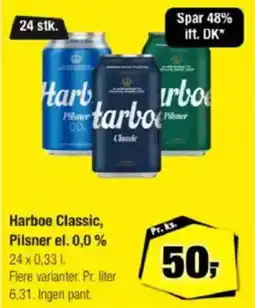 Calle Harboe Classic, Pilsner el. 0,0% tilbud