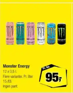 Calle Monster Energy tilbud
