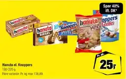 Calle Hanuta el. Knoppers tilbud