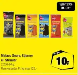 Calle Malaco Snøre, Stjerner el. Strimler tilbud