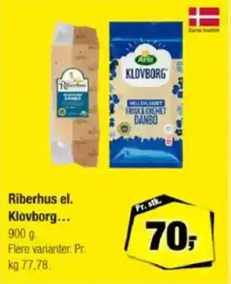 Calle Riberhus el. Klovborg tilbud
