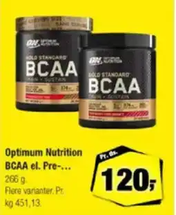 Calle Optimum Nutrition BCAA el. Pre- tilbud