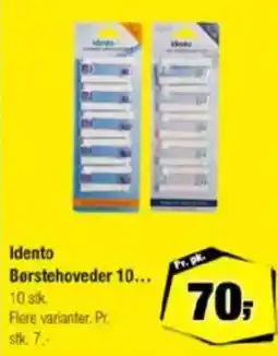 Calle Idento Børstehoveder tilbud