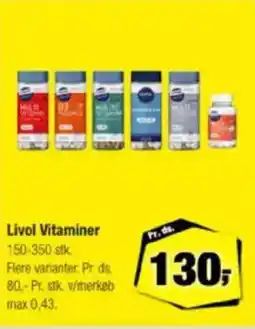 Calle Livol Vitaminer tilbud
