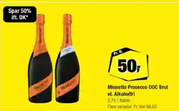 Calle Mionetto Prosecco DOC Brut el. Alkoholfri tilbud