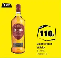 Calle Grant's Finest Whisky tilbud