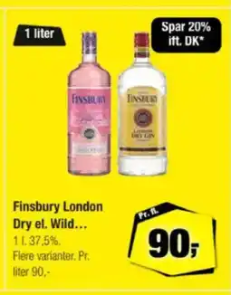 Calle Finsbury London Dry el. Wild tilbud