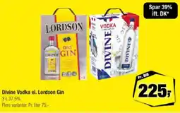 Calle Divine Vodka el. Lordson Gin tilbud