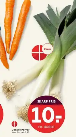 SPAR Danske Porrer, DKK 10 tilbud