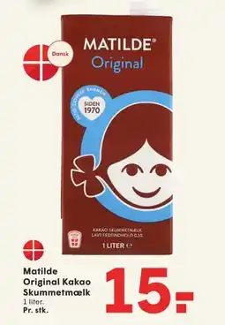 SPAR Matilde Original Kakao Skummetmælk, DKK 15 tilbud