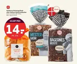 SPAR Kohberg Velsmag Brød eller Gestus Gulerodsboller, DKK 14 tilbud