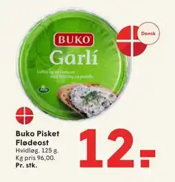 SPAR Buko Pisket Flødeost, DKK 12 tilbud