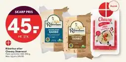 SPAR Riberhus eller Cheasy Skæreost, DKK 45 tilbud