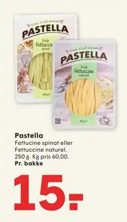 SPAR Pastella, DKK 15 tilbud