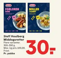 SPAR Steff Houlberg Middagsretter, DKK 30 tilbud
