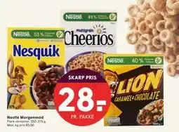 SPAR Nestlé Morgenmad, DKK 28 tilbud