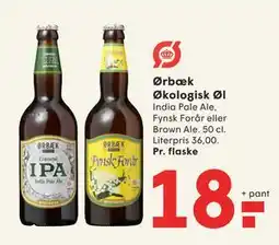 SPAR Ørbæk Økologisk Øl, DKK 18 tilbud