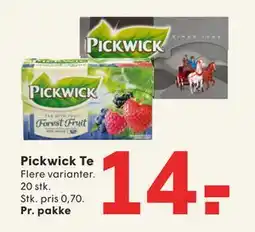 SPAR Pickwick Te, DKK 14 tilbud