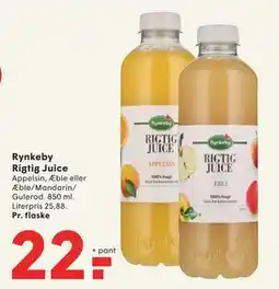 SPAR Rynkeby Rigtig Juice, DKK 22 tilbud