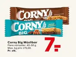 SPAR Corny Big Müslibar, DKK 7 tilbud
