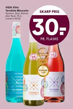 SPAR VIDA Viña Tendida Moscato, DKK 30 tilbud