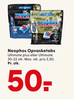SPAR Neophos Opvasketabs, DKK 50 tilbud
