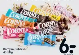 REMA 1000 Corny müslibars 40-50 g, DKK 6 tilbud